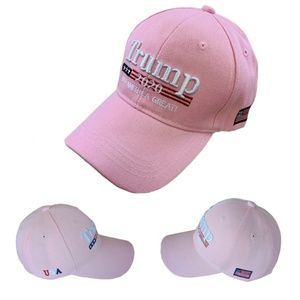 Trump 2020 Ball Cap KAGA PINK HAT
